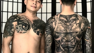 Clip Nhận giải thưởng lớn nhất của Thế Giới Tattoo tại Việt Nam Ink Show